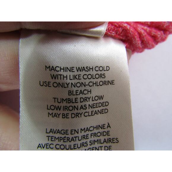 We The Free Peach Waffle Knit Top size M Cotton Boho Y2K Classic Streetwear - Picture 9 of 9